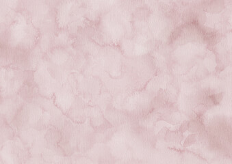 Fototapeta premium 水彩マーブル 大理石 Soft Pastel Dusty pink Watercolor paper Marble Texture Background -300dpi-