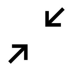 Fototapeta premium Full screen with arrows