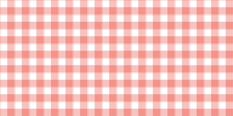 Autumn gingham checkered pattern with a classic vintage look. Fall orange seamless plaid pattern background. perfect for fabric, wallpaper, or background design.
