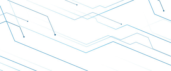 Vector digital lines graphic abstract technology background circuit board