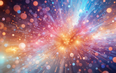 Naklejka premium Abstract background images, lines, spaces, space, banner textures advertising posters with light spreading