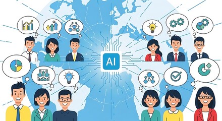 Global AI Network Connecting Diverse People and Ideas.
