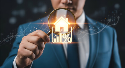 Exciting real estate market analysis with rising prices and low interest