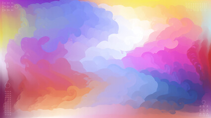 abstract colorful textures background design