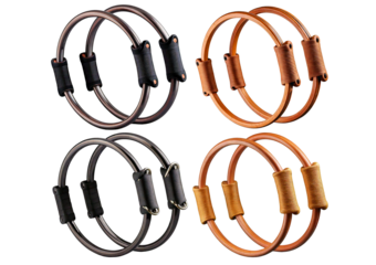 Pilates Ring, isolated on transparent or white background