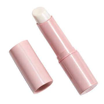 Moisturizing Hygienic Lip Balm in a Pink Stick Container