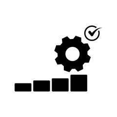 Real-Time Analytics, Real-Time Monitoring, Live Data Analysis Vector icon Design

