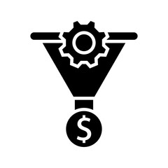 CRO, Conversion Rate Optimization icons, vector icon . vector illustration, pictogram isolated on white background. color editable

 