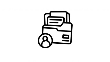 portfolio animated icon