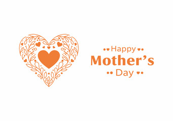 Happy Mother and Daughter Embracing with Flowers