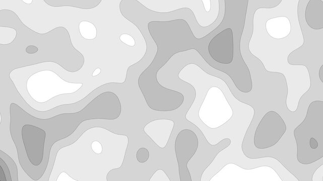 Abstract Particle Dots Changing Randomly