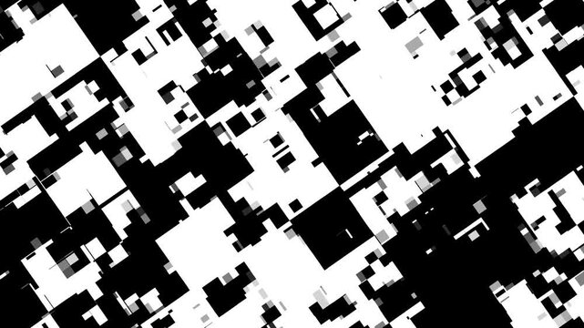Animated Topographic Dots With Abstract Background