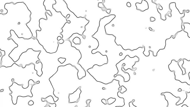 Minimalist Moving Abstract Background In Monochrome