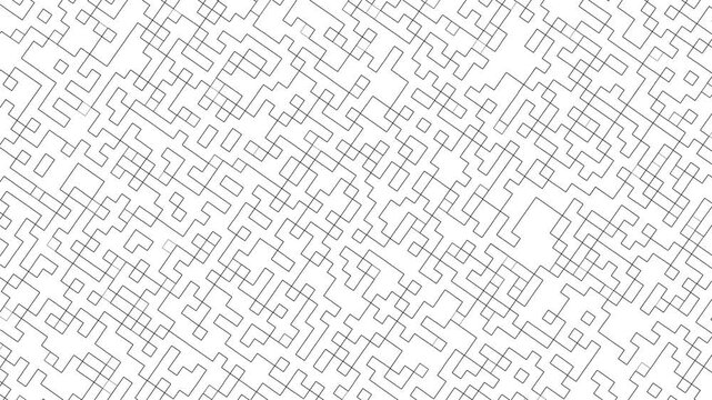 Seamless Abstract Background With Random Patterns
