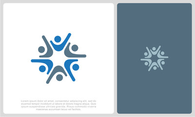 Human resources concept, target market and audience, focus group, public relations, vector icon - Vector