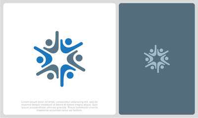 Human resources concept, target market and audience, focus group, public relations, vector icon - Vector.
