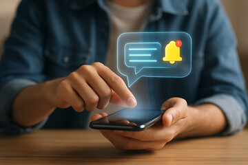 Get notified on your mobile device, check your phone for new messages, check notifications now