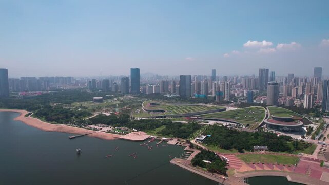 Modern Architecture of Rizhao City Coast, China