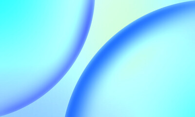 Abstract blue and cyan swirls
