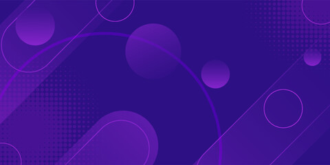 Purple geometric wallpaper background. Dynamic shape composition. Vector illustration