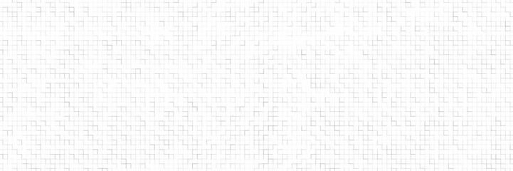 Squared wide black grid paper. Mathematics pattern. Notebook sheet blank. Typography template for making notebooks production, for school. Education backdrop. Black grid texture on white background.