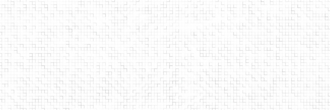 Squared wide black grid paper. Mathematics pattern. Notebook sheet blank. Typography template for making notebooks production, for school. Education backdrop. Black grid texture on white background.