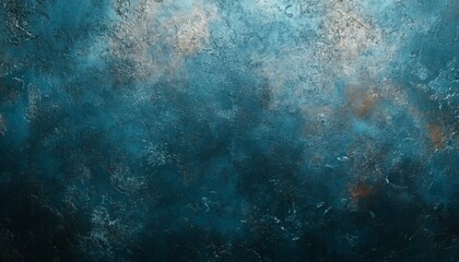 Fototapeta premium Abstract blue and teal textured background