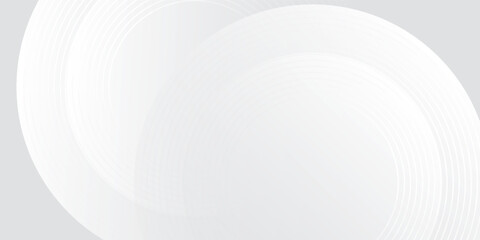 White geometric abstract background overlap layer on bright space with lines effect decoration.