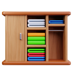 Wooden File Cabinet