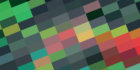 Vibrant abstract geometric background with colorful diagonal squares and rectangles. Perfect for modern art, design, and technology-themed projects.