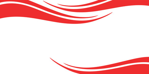 Vibrant abstract background with bold, flowing red waves. Ideal for energetic designs, festive themes, or powerful branding and presentations.