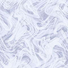 Abstract bear illustration all over print without a direction.Cute adorable kawaii allover seamless repeat pattern with happy narwhals, jellyfish, starfish and bubbles on a soft aqua turquoise	
