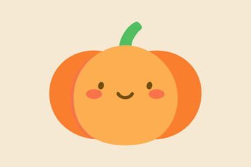 Cute Halloween Mood With Pumpkins And Stars