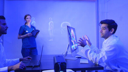 Doctors and medical professionals discuss preparing for physical and brain