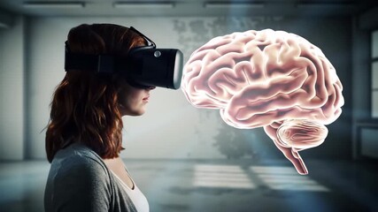 VR and Brain: Exploring Virtual Reality's Impact on the Human Mind - Powered by Adobe