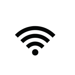 Set of vector Wi-Fi icon for communication, telecommunication. Communication wireless signal level wifi. Clipart illustration. Mobile bar status.
