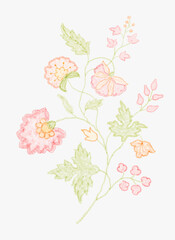 Abstract bear illustration all over print without a direction.Cute adorable kawaii allover seamless repeat pattern with happy narwhals, jellyfish, starfish and bubbles on a soft aqua turquoise	
