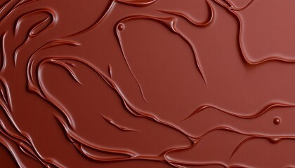 Dark chocolate background texture, rich cocoa swirls, cocoa texture, food
