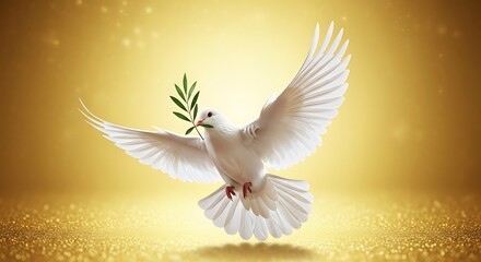 The picture shows a beautiful natural landscape with green hills and a clear blue sky. In the middle of the field, a group of deer is grazing peacefully. Tall trees surround the area, and a small rive