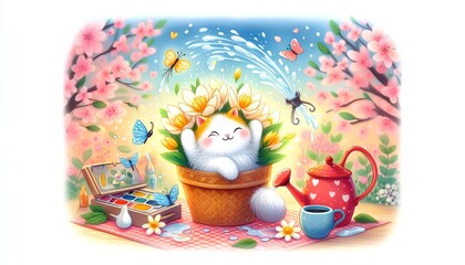 Beautiful graphic illustration