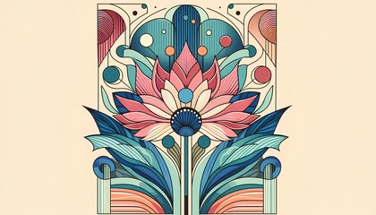 Beautiful graphic illustration