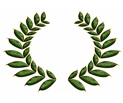 Couronne de feuilles 