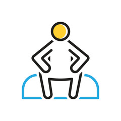 Multi color icon for sit