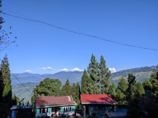Villages life style darjeeling natural beauty fresh environment.