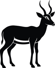 deer silhouette vector