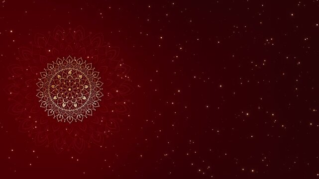 Luxury mandala background pattern Arabic Islamic Ramadan Style Decorative mandala for Yoga, Wedding, Ramadan. Floral vintage decorative awards trailer titles cinematic concert openers. diwali Indian