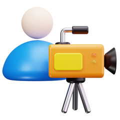 Video Production Scene 3D