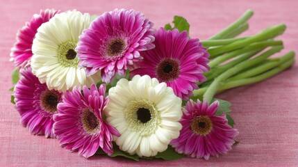 Fototapeta premium Floral arrangement showcase botanical garden photography vibrant colors close-up nature's beauty
