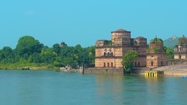 The Royal Chhatris at Orchha, Madhya Pradesh, India
Cenotaphs in Orchha, famous travel destination in India