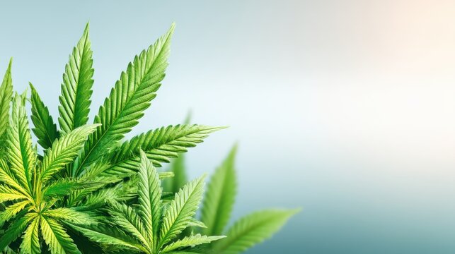 Cultivating cannabis plants urban garden botanical imagery natural light close-up sustainable growth